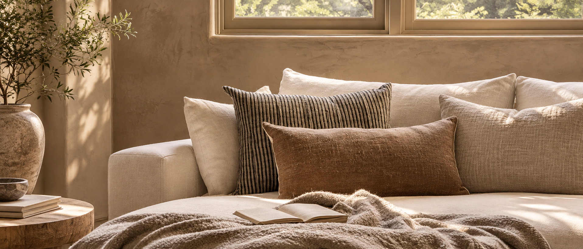Woven textures and layered textiles